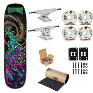 Creature Premium Complete Skateboard Cosmo Rider SM 8.5" Ft. Krux/SML/Independent