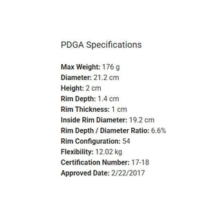 Westside Disc Golf BT Medium Crown Putter 3/4/0/1 Orange/Black 173 grams