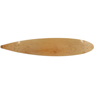 Longboard Moose Longboard Deck 9" x 47" Pintail NATURAL