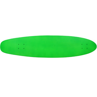 Longboard Moose Longboard Deck 9" x 40" Kicktail GREEN