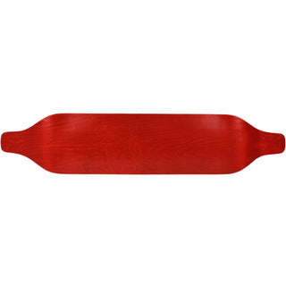 Longboard Moose Longboard Deck 8" x 40" Drop Down RED
