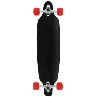 Moose Drop Through 9" x 36" Longboard Dipped Black Complete