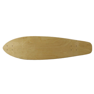 Longboard Moose Longboard Deck 9.75" x 36.5" Stained Blue