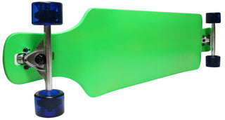 Moose 9.75" x 41.25" Double Drop Complete Neon Green 76mm Wheels