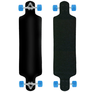 Moose Drop Down 10" x 39.8" Longboard Dipped Black Complete