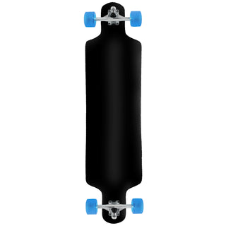 Moose Drop Down 10" x 39.8" Longboard Dipped Black Complete