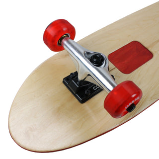 Rolling Tray Cruiser Complete 7.75" x 30" Natural/Red