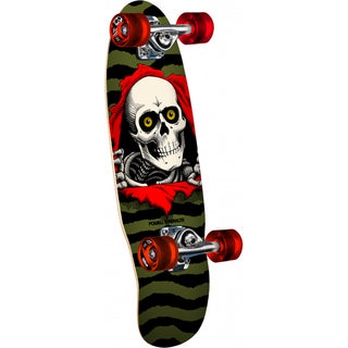 Powell Peralta Complete Micro Mini Ripper Olive 7.5" x 24" Cruiser