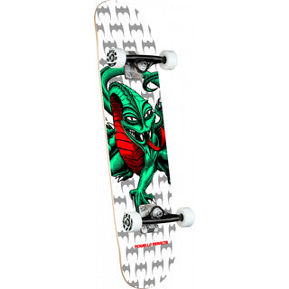 Powell Peralta Complete Cab Dragon White 7.5" x 28.65"
