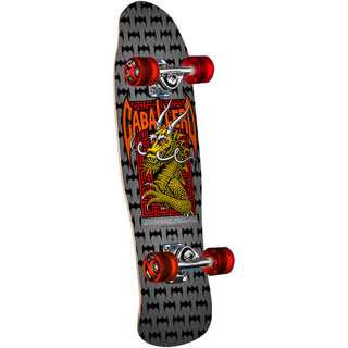 Powell Peralta Skateboard Complete Mini Cab Street Dragon Silver 8.0" x 29.5" Cruiser