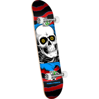 Powell Peralta Skateboard Complete Ripper Red Stain/Blue 7.0" x 28"