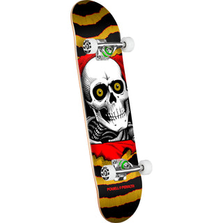 Powell Peralta Skateboard Complete Ripper Yellow Stain/Red 7.75" x 31.08"