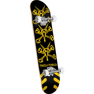 Powell Peralta Skateboard Complete Vato Rats Black/Yellow 8.0" x 31.45"