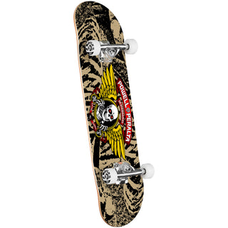 Powell Peralta Skateboard Complete Winged Ripper Khaki/Black 8.0" x 31.45"
