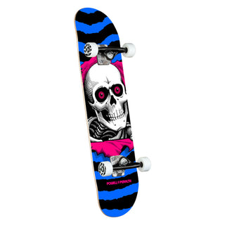 Powell Peralta Skateboard Complete Ripper Blue/Pink 7.0" x 28" (Youth)