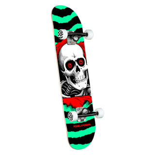 Powell Peralta Skateboard Complete Ripper Black/Mint 7.5" x 30.7"