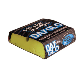 Sticky Bumps Surf Wax DAY GLOW COOL/COLD YELLOW