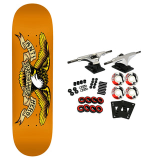 Anti Hero Skateboard Complete Basalt DBX Eagle 8.75" x 32.62" Orange