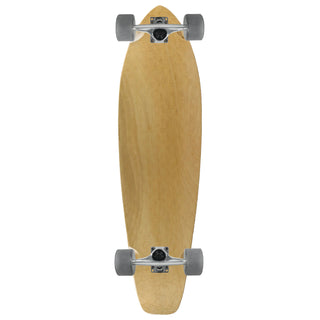 Moose Kicktail 9.75" x 36.5" Longboard Natural Complete