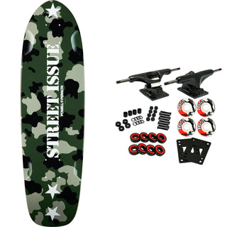 Powell Peralta Skateboard Complete Sidewalk Surfer Street Issue Camo 7.75" x 27.2"