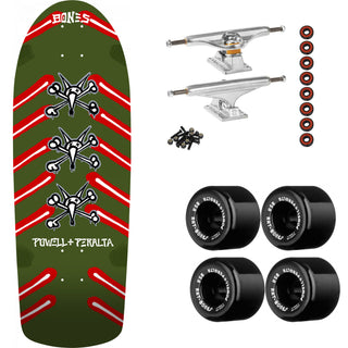 Powell Peralta Reissue OG Rat Bones Olive, Independent, Rat Bones Black
