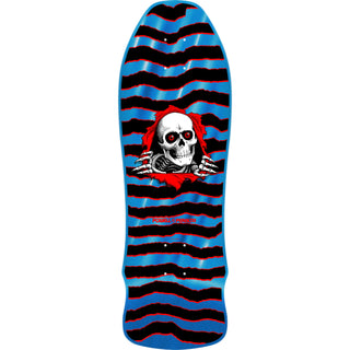 Powell Peralta Skateboard Deck Geegah Ripper Blue Foil Old School Reissue