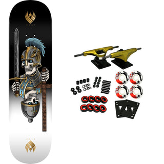 Powell Peralta Skateboard Complete Flight Dan Corrigan Chess Skulls 8.42" x 31.88"