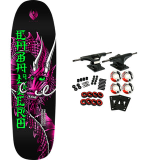 Powell Peralta Skateboard Complete Flight Cab Ban This Black/Pink Foil 9.26"