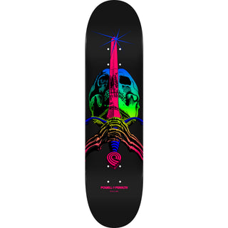 Powell Peralta Skateboard Deck Skull and Sword Green Fade 8.25" x 31.95"
