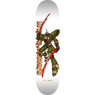 Powell Peralta Skateboard Deck Caballero Gundam White 8.25" x 31.95"