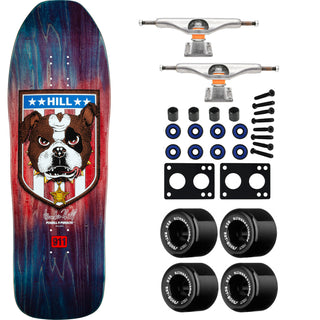 Powell Peralta Skateboard Hill Bulldog Blue/Red Fade / Independent / Rat Bones Black