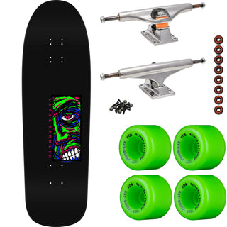 Powell Peralta Skateboard Lance Conklin Face Blacklight / Independent/ Rat Bones Green