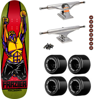 Powell Peralta Skateboard Frazier Yellow Man Green / Independent/ Rat Bones Black
