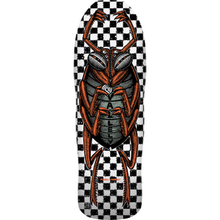 Powell Peralta Skateboard Deck Mike Vallely Bug White Old School Reissue