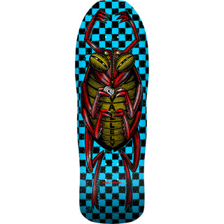 Powell Peralta Skateboard Deck Mike Vallely Bug Blue/Red Foil Old School Reissue