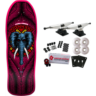 Powell Peralta Skateboard Complete Mike Vallely Elephant Pink Old School Reissue