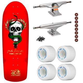 Powell Peralta Skateboard McGill McTwist 40th Red/Gold Foil / Independent/ Rat Bones White