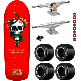 Powell Peralta Skateboard McGill McTwist 40th Red/Gold Foil / Independent/ Rat Bones Black