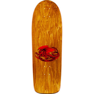 Powell Peralta Skateboard Deck OG Skull and Sword Brown Stain Old School Reissue