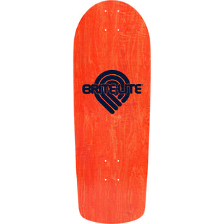 Powell Peralta Skateboard OG Snub Rodriguez Skull and Sword Orange / Independent/ Rat Bones Black