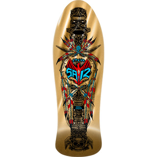 Powell Peralta Skateboard Steve Saiz Totem Gold Foil / Independent / Rat Bones Black