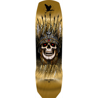 Powell Peralta Skateboard Deck Andy Anderson Heron Skull 3 9.13" x 32.8"