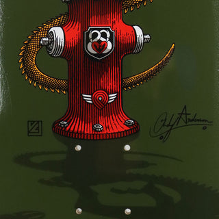 Powell Peralta Skateboard Deck Andy Anderson Hydrant Maple 8.4" x 32.03"