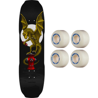 Powell Peralta Skateboard Deck Andy Anderson Maple 8.4" + Nano Cubic Wheels