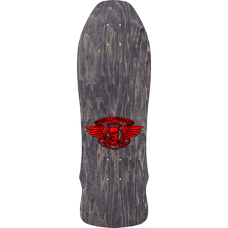 Powell Peralta Skateboard Deck Geegah Skull and Sword Silver Foil Old School Reissue
