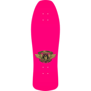 Powell Peralta Skateboard Underhill Cross Pink Foil / Independent / Rat Bones White