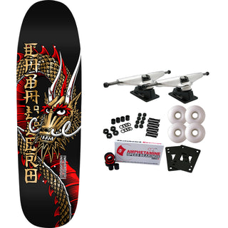 Powell Peralta Skateboard Complete Steve Caballero Ban This Gold Foil Old School Reissue