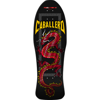 Powell Peralta Skateboard Steve Caballero Chinese Dragon Red Foil / Independent / Rat Bones White