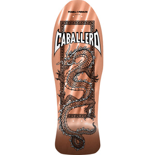 Powell Peralta Skateboard Cab Chinese Dragon Copper Foil / Independent/ Rat Bones Black