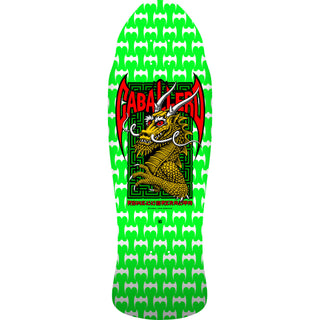 Powell Peralta Skateboard Deck Caballero Street Green Old School Reissue